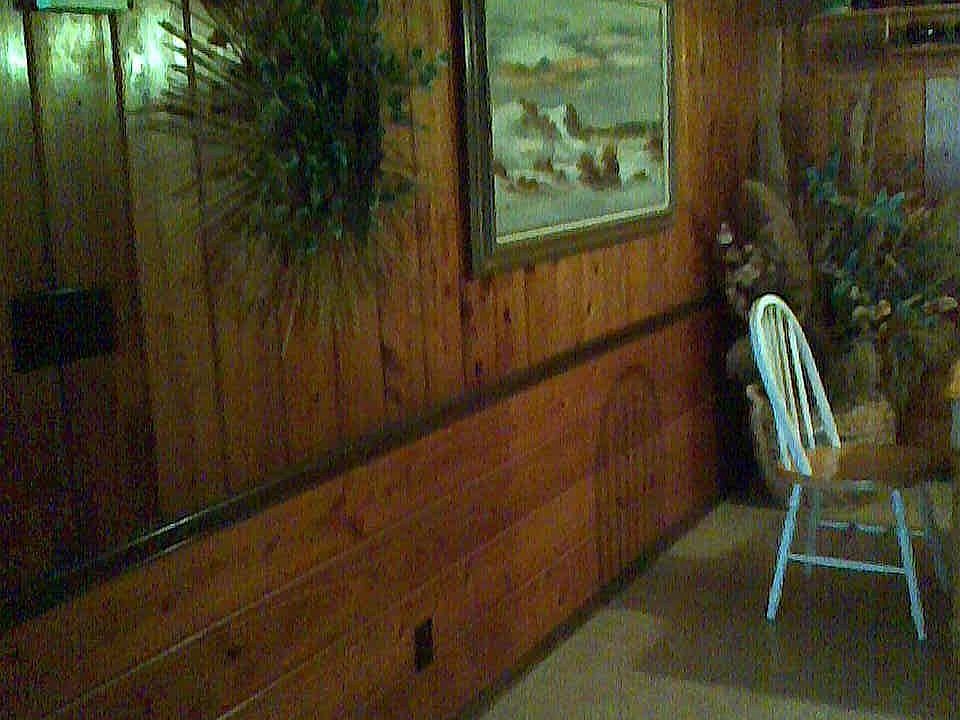 all wood walls throuout the whole house
