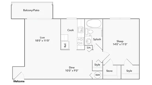 Floor plan Anniston