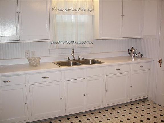 The kitchen when I bought it