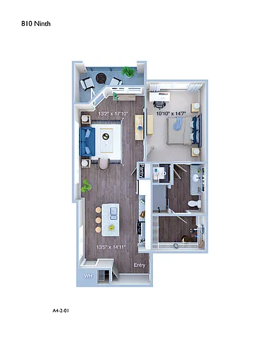 Floor plan A42