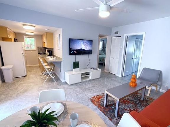 Living room & kitchen