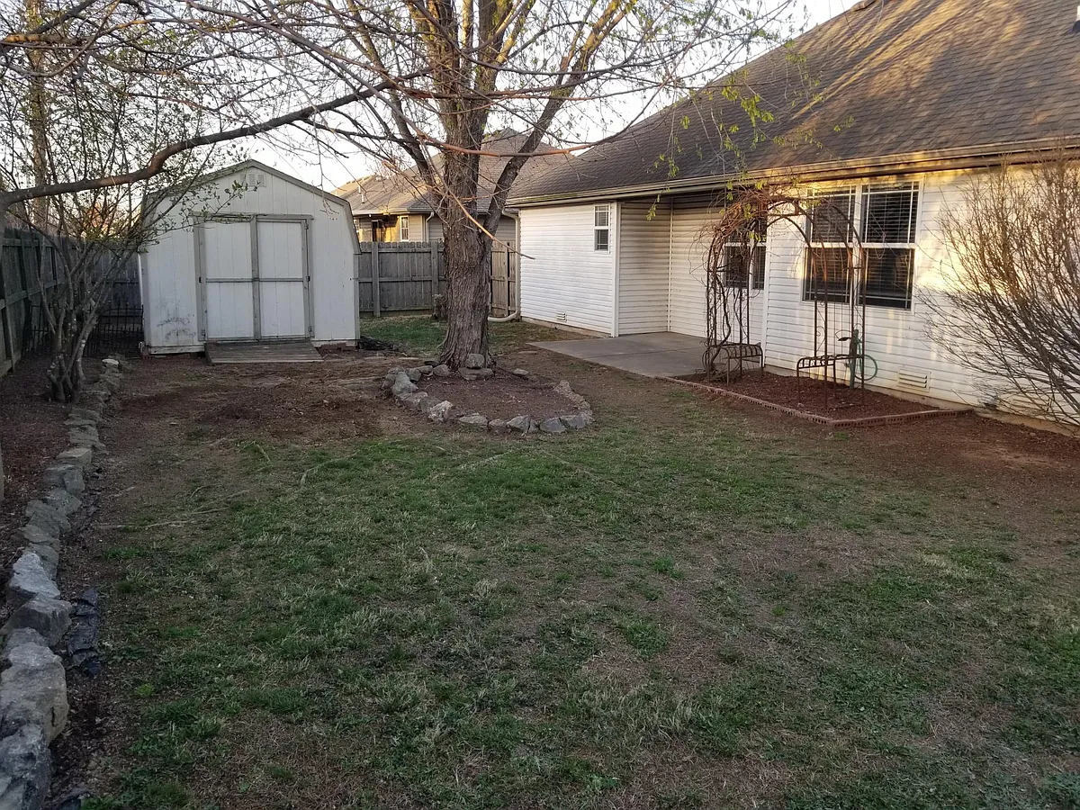Back Yard, Outbuilding - 781 S Hackberry Ave