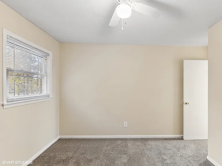 Cozy Bedroom with Carpeting