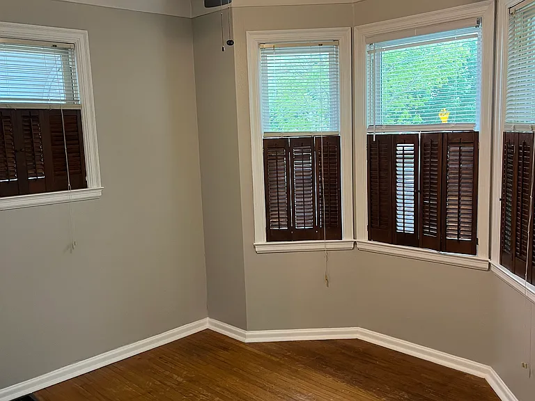 dining room with original window shutters in excellent condition