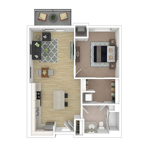 Floor plan B