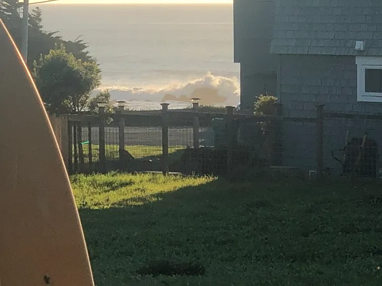white water view from front yard