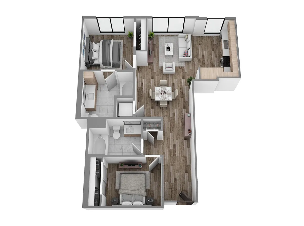 Floor plan B2