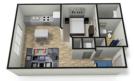 Floor plan A1