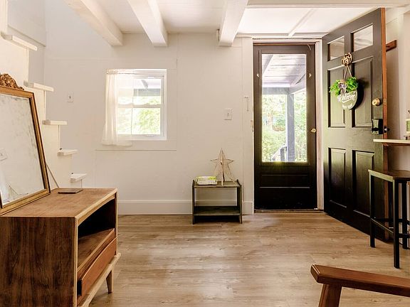 Living room open to kitchen