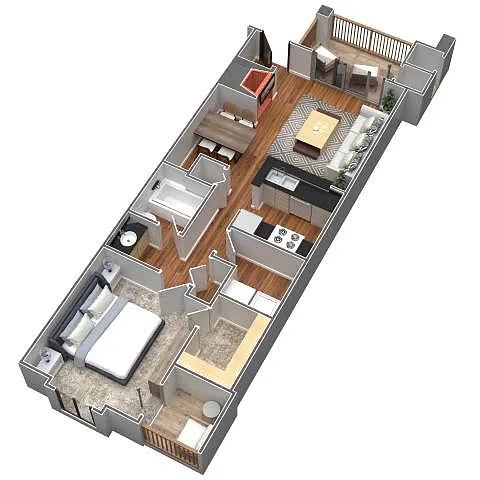Floor plan Delray