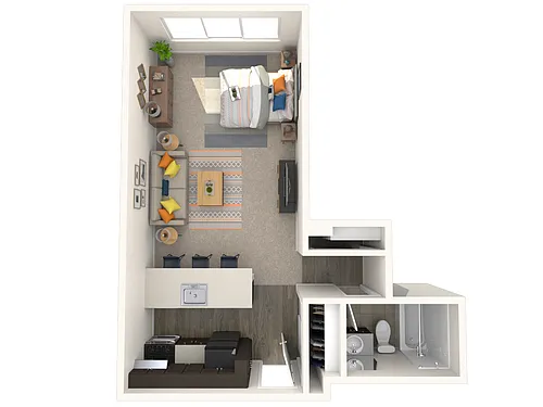 Floor plan Studio