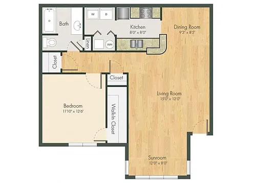 Floor plan A1
