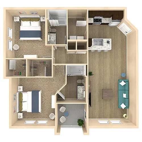 Floor plan Palm