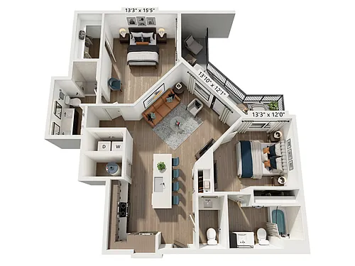 Floor plan B53