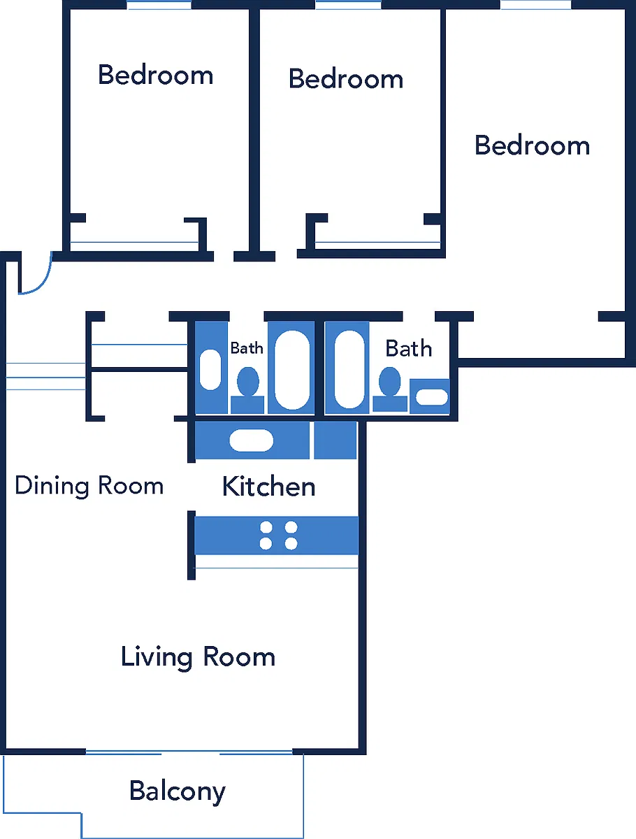 Floor plan Pacifico