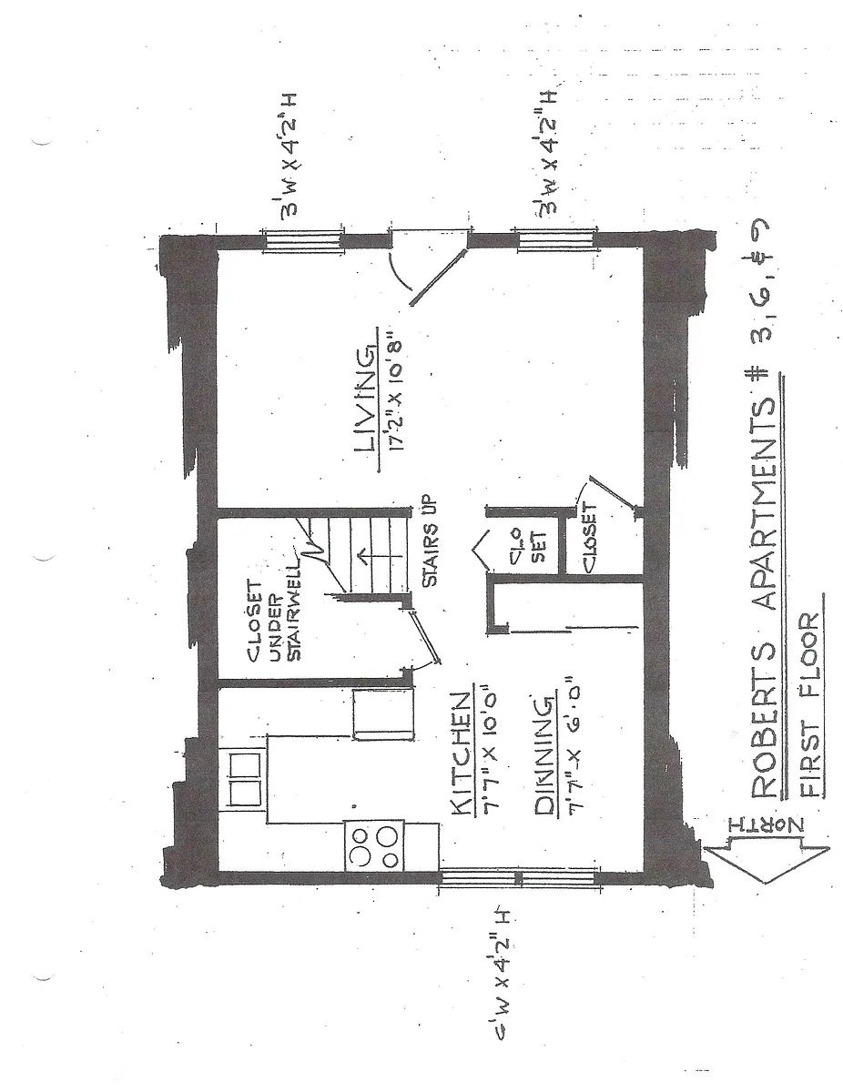 Floor plan 2 Bedroom