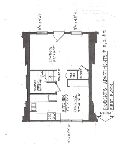 Floor plan 2 Bedroom