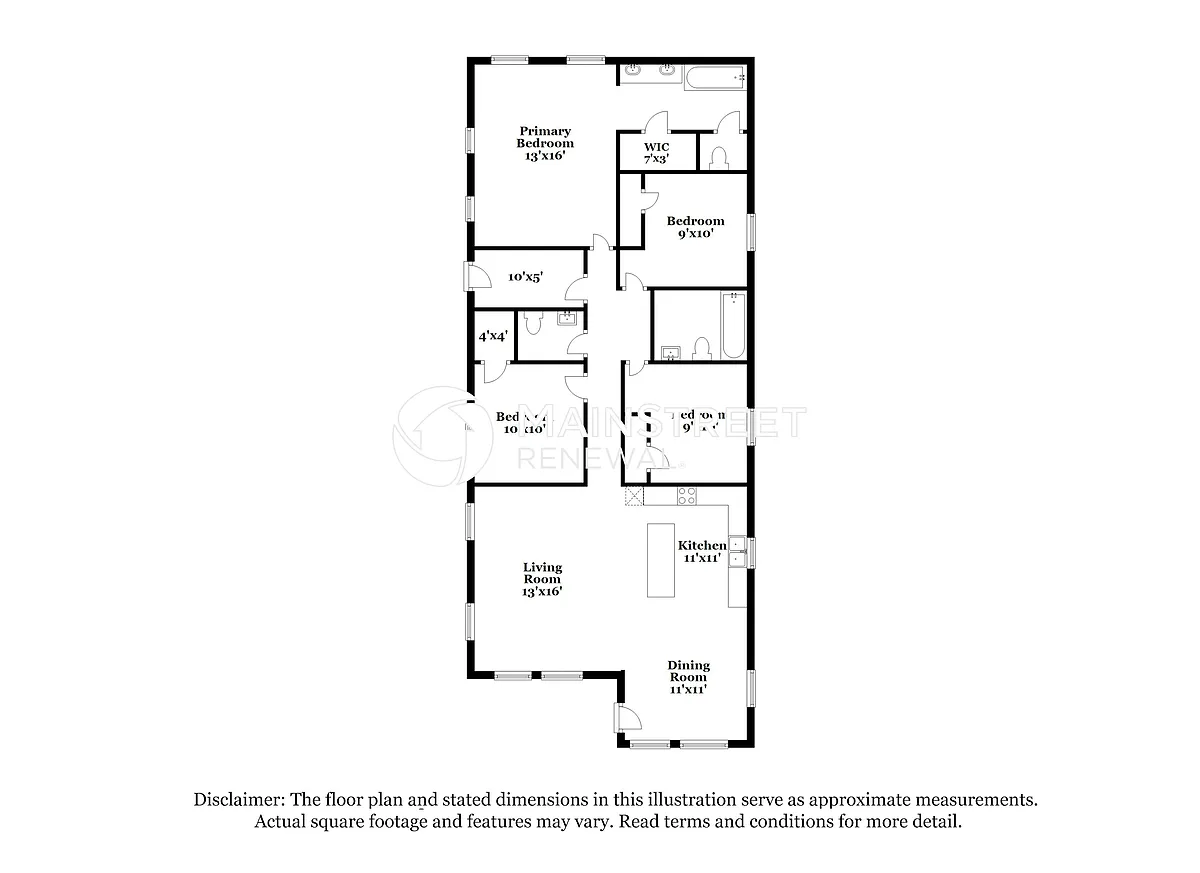 Floor Plan - 1816 Belzise Ter