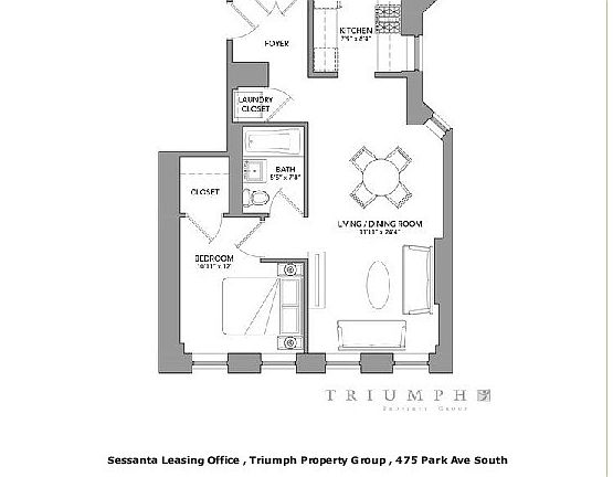 2nd image of 242 W 61st St APT 2A