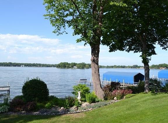 There is a wonderful, level back yard and beautiful gardens as well.