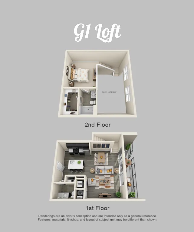 Floor plan G1 Loft