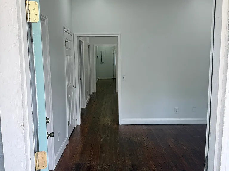 Entry way looking into the house