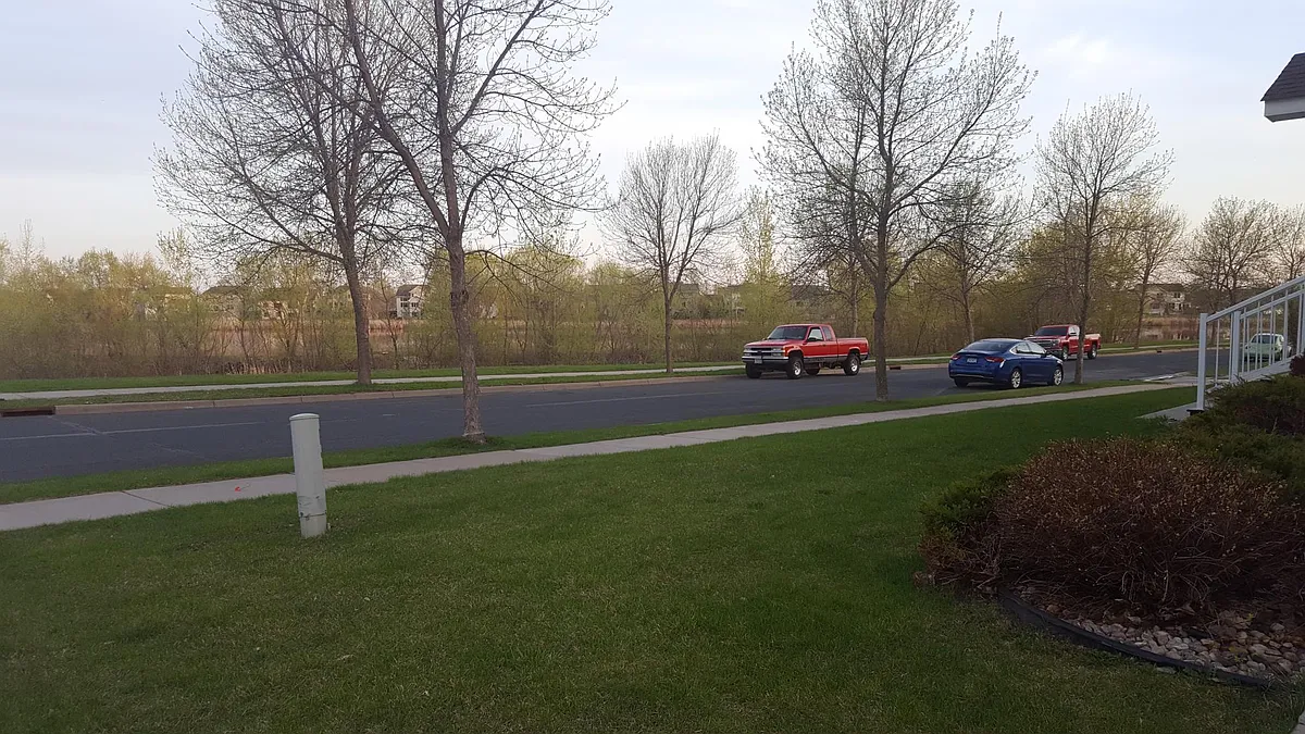 View from side porch - 2810 Faulkner Dr