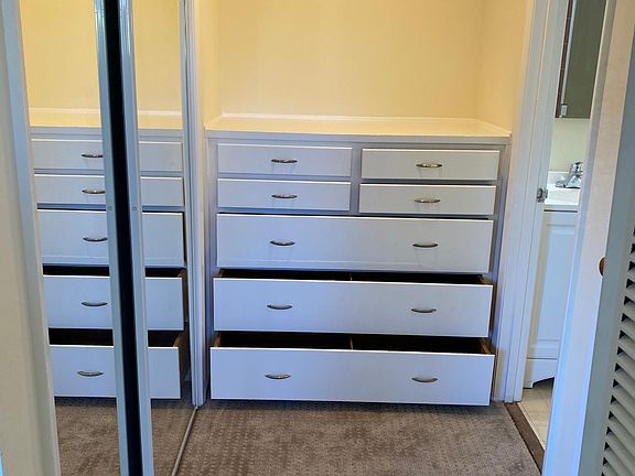 Closet and vanity, extra storage