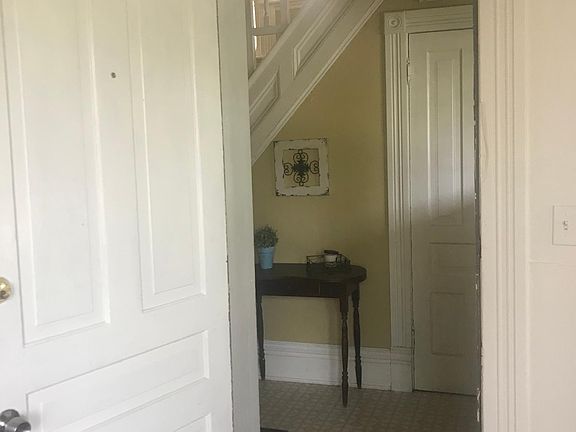 View from the apartment to the foyer