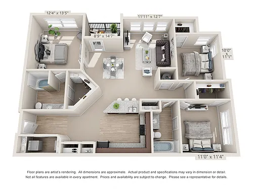Floor plan Saluda