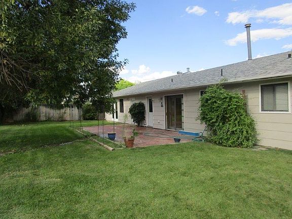 Rear - huge brick patio