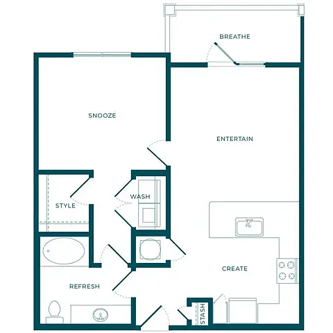 Floor plan The Ocean Pearl