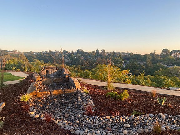 Waterfall at sunrise