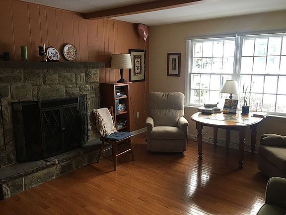 Den with Fireplace