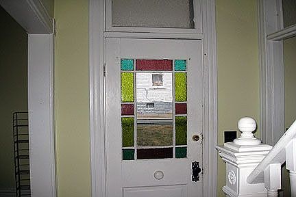 stained glass entry door