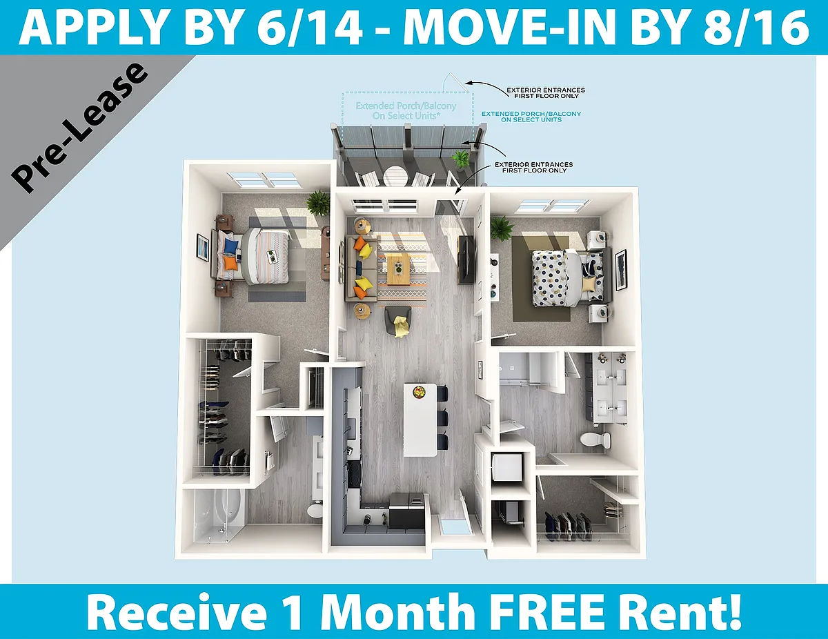 Floor plan Lifestyle Twelve