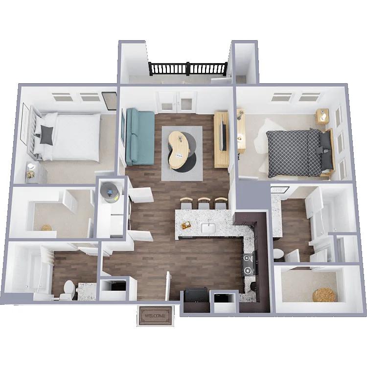 Floor plan B1