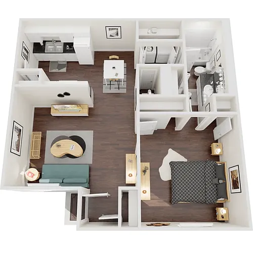 Floor plan 1X1