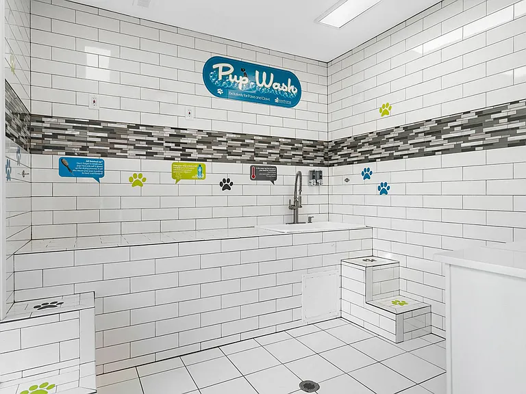 Pet wash at Hawthorne at the Carlyle in Greenville, SC