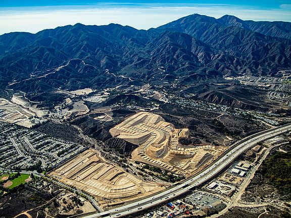 Solara by Trumark Homes Aerial Corona, CA