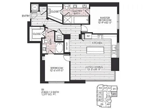 Floor plan B1