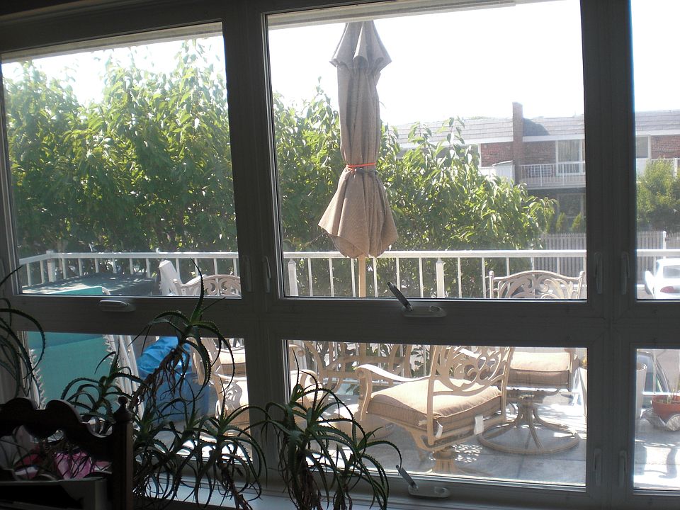view from living room to balcony