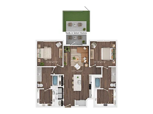 Floor plan B1
