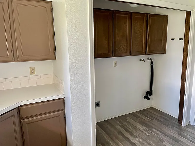 Laundry area conveniently located on main floor