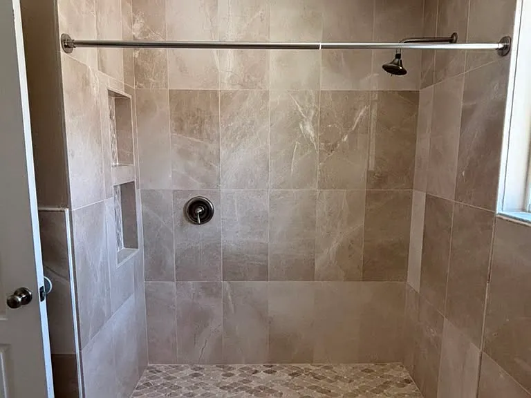Walk-in shower!
