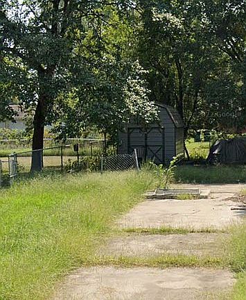 Storage in back yard