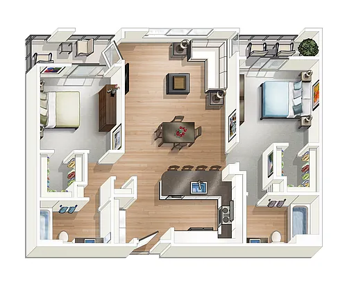 Floor plan D