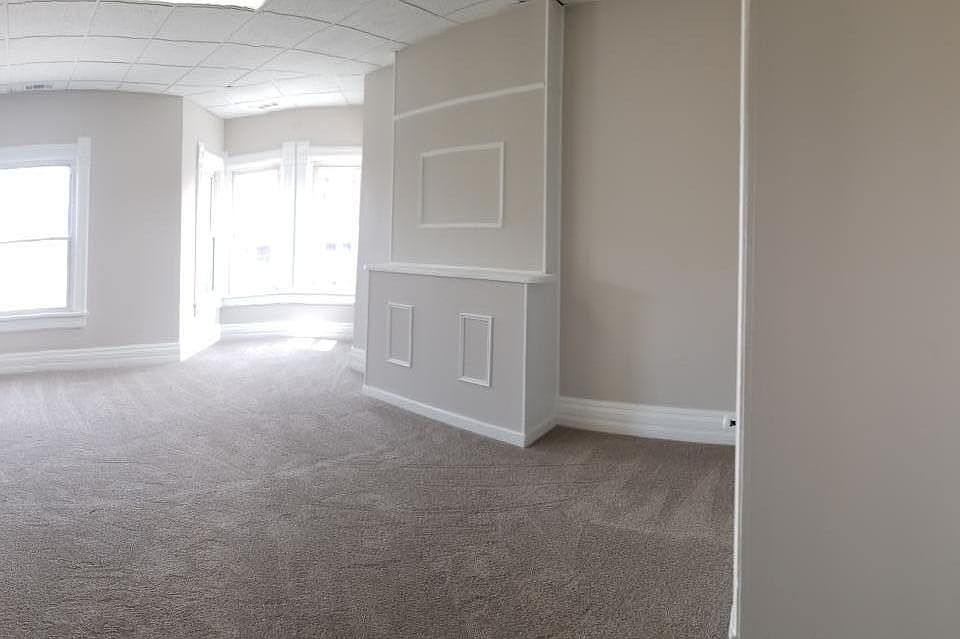 Living room facing north from den/2nd bedroom