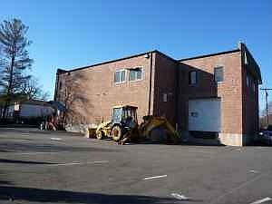 Rear of building w/loading dock