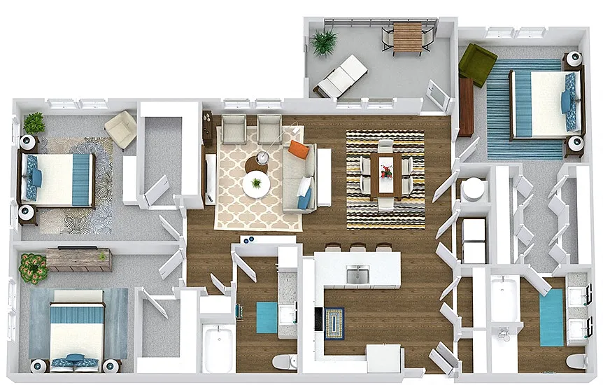 Floor plan Woodstock